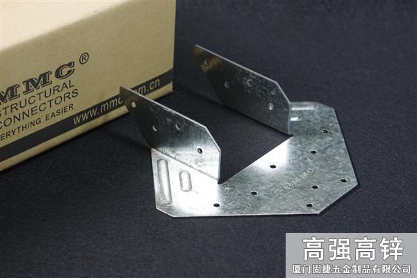 RT15A-90_輕鋼連接件-颶風卡件-菱形連接件-抗風構(gòu)件-龍骨與橫梁連接件-木屋金屬連接件