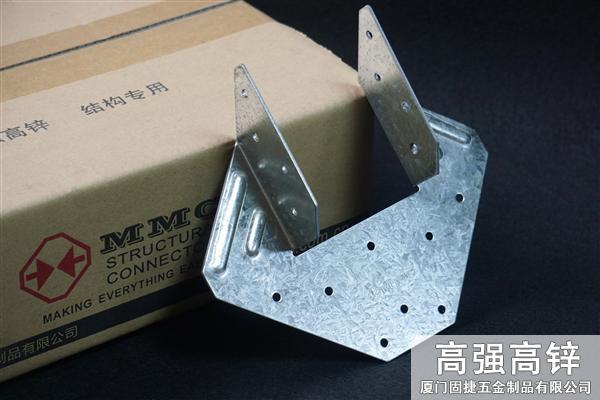 RT15A-90_輕鋼連接件-颶風卡件-菱形連接件-抗風構(gòu)件-龍骨與橫梁連接件-木屋金屬連接件